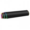 Riff RGB-01 guminis audinys žaidimų pelės kilimėlis su USB RGB spalvotu LED rėmeliu (80x30cm) juodas Riff RGB-01 guminis audinys žaidimų pelės kilimėlis su USB RGB spalvotu LED rėmeliu (80x30cm) juodas