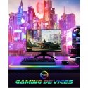 Riff RGB-01 Rubber Fabric Gaming Mouse Pad with USB RGB Color LED Frame (80x30cm) Black