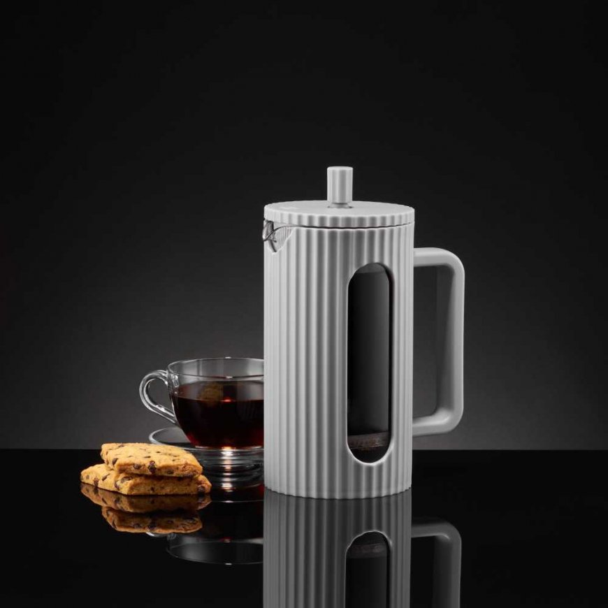 Virdulys i kawy Skirtas garbanotiems plaukams 600 ml pilka AMBITION