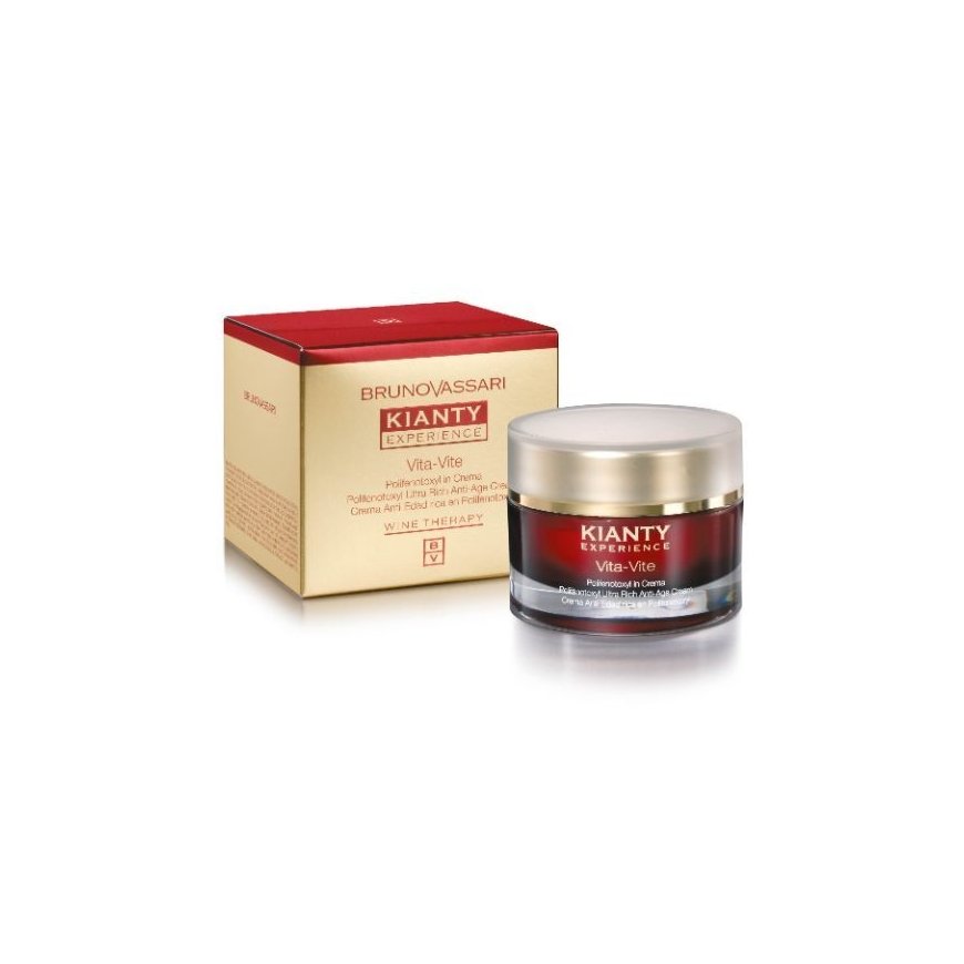 Bruno Vassari, Kianty Experience, Active Ingredients, Anti-Ageing, Morning & Evening, Kreminis, For Face, 50 ml