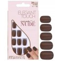 Elegant Touch Set, Elegant Touch, Nude, Squoval, Artificial Nails, Cocoa, 24 pcs For Women Elegant Touch Set, Elegant Touch, Nude, Squoval, Artificial Nails, Cocoa, 24 pcs For Women