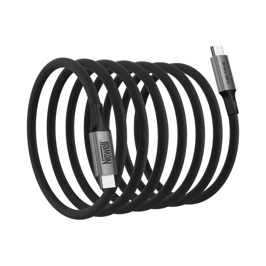 Newell USB-C - USB-C 3.2 Gen 2 magnetic cable - 1 m, graphite – 3