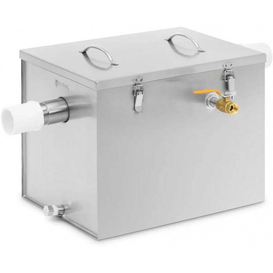 Royal Catering Food fat separator under the sink, 40 l – 2