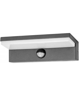 Wall lamp Orno PACHIRA LED 9W, oprawa ogrodowa with motion sensor, 500lm, IP54, 4000K, black