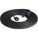 Orno Przedłużacz warztatowy bryzgoszczelny IP44, 1x2P+Z 20m, kabelis rubber olejoodporny H07RN-F 3x1,5mm?, 230VAC/16A, schuko