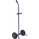 Trolley for ash and waste buckets MEVA 110L, blue Trolley for ash and waste buckets MEVA 110L, blue