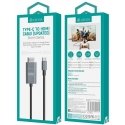 Devia cable Storm EC084 USB-C - HDMI 4K 60 Hz 2.0 m black Devia cable Storm EC084 USB-C - HDMI 4K 60 Hz 2.0 m black