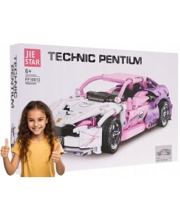Jie Star Sports Car Building Blocks Set 652pcs