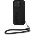 Dėklas BMW BMHCP16X23RMRLK iPhone 16 Pro Max 6.9" juoda/juodas hardcase Signature Leather Wordmark Cord Dėklas BMW BMHCP16X23RMRLK iPhone 16 Pro Max 6.9" juoda/juodas hardcase Signature Leather Wordmark Cord