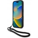 Dėklas BMW BMHCP16X23RMRLK iPhone 16 Pro Max 6.9" juoda/juodas hardcase Signature Leather Wordmark Cord Dėklas BMW BMHCP16X23RMRLK iPhone 16 Pro Max 6.9" juoda/juodas hardcase Signature Leather Wordmark Cord