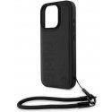 Case BMW BMHCP16X23RMRLK iPhone 16 Pro Max 6.9" black/black hardcase Signature Leather Wordmark Cord Case BMW BMHCP16X23RMRLK iPhone 16 Pro Max 6.9" black/black hardcase Signature Leather Wordmark Cord