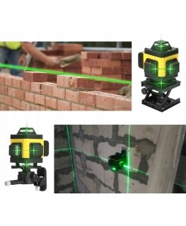 EXTRALINK POZIOMICA LASEROWA KRZYŻOWA PŁASZCZYZNOWA LASER 4D
