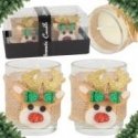 Christmas candles Deer 2 pcs | 10h Christmas candles Deer 2 pcs | 10h