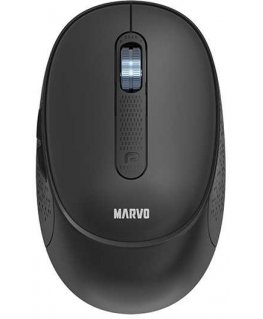 Wireless mouse, Marvo WM111 BK, black, optical, 1600DPI