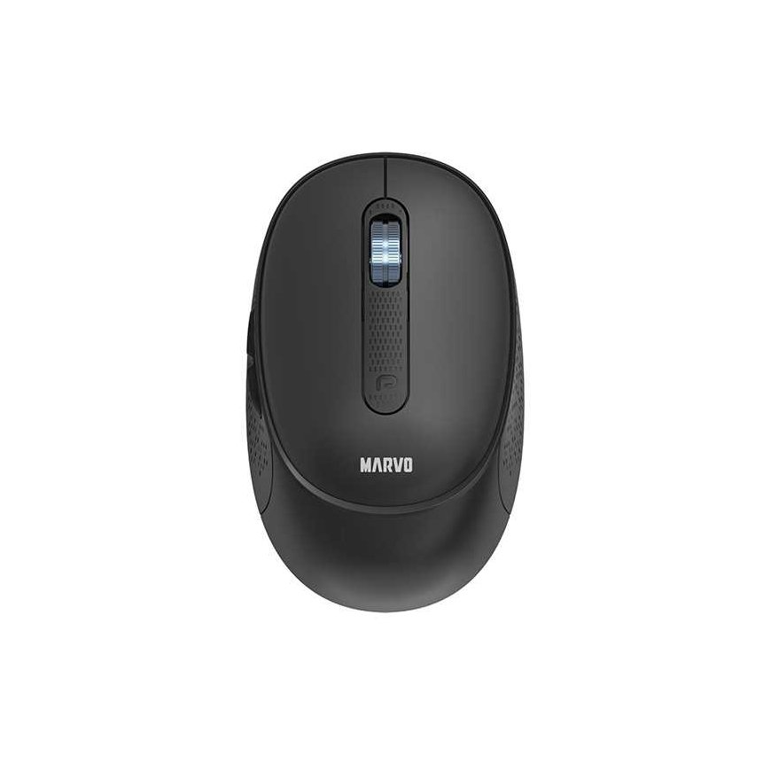 Wireless mouse, Marvo WM111 BK, black, optical, 1600DPI