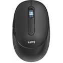 Bevielė pelė, Marvo WM111 BK, juoda, optinė, 1600DPI
