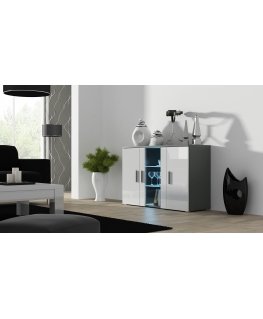 Cama SOHOKOM SZ/BI komoda / indauja svetainei 3 durys