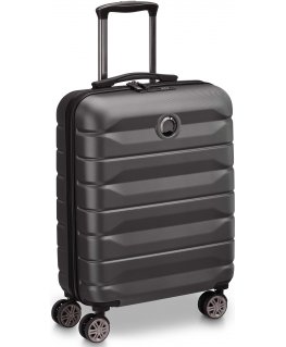 Delsey Air Armor Slim 55 cm suitcase, black