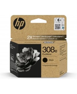 HP 308e EvoMore ink cartridge, black