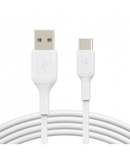 Belkin BoostCharge USB cable USB 2.0 1 m USB A USB C White