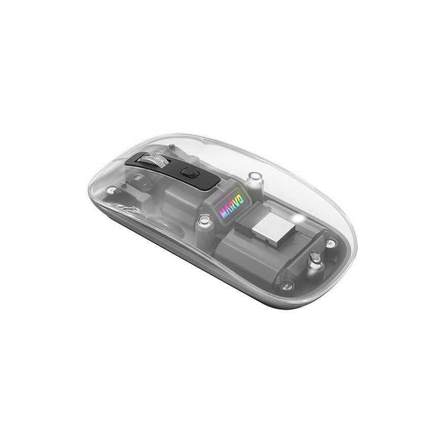 Bevielė pelė, Marvo PRISM B10 Juodas, juoda, optinė, 1600DPI