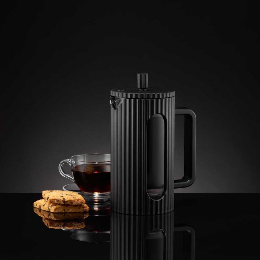 Virdulys i kawy Skirtas garbanotiems plaukams 600 ml juoda AMBITION