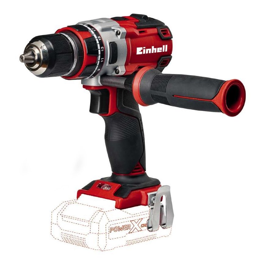 Einhell TE-CD 18 Li Beraktė 1,3 kg Juoda, Raudona