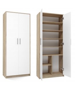 Topeshop OLIV 2D SON-MIX KPL knygų lentyna biurui