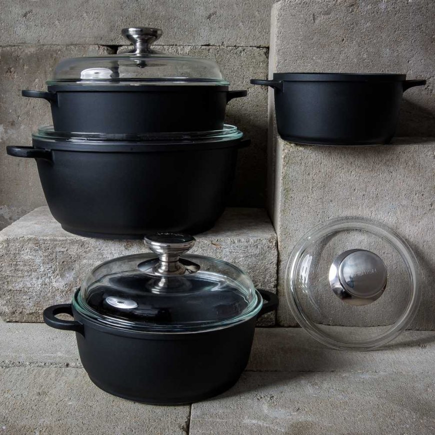 Ambition Pot set with coating Teflon™ Platinum Plus 8-element Taurus