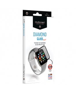 MyScreen MS Diamond Glass Edge 3D 2.5D Apple Watch Ultra/Ultra 2 49mm Silver Frame