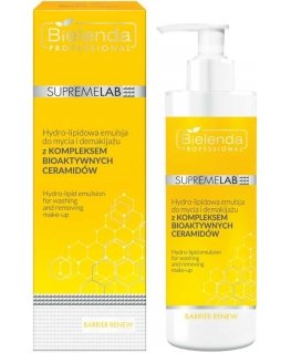 BIELENDA PROFESSIONAL Supremelab Barrier Renew Hydro-lipidowa Emulsja do mycia i demakijażu twarzy 200 ml