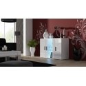Cama sideboard 120 cm SOHO S7 white/white gloss Cama sideboard 120 cm SOHO S7 white/white gloss