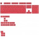 Klaviatūra Glorious GPBT Basics Keycaps, ANSI išdėstymas (US), PBT, Dye-Sub - Revive Raudona