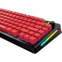 Klaviatūra Glorious GPBT Basics Keycaps, ANSI išdėstymas (US), PBT, Dye-Sub - Revive Raudona