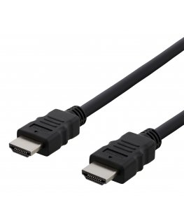 Deltaco HDMI-930 HDMI-kaabel 3 m HDMI tüüp A (Standard) Must