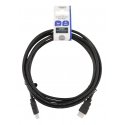 Deltaco HDMI-930 HDMI-kaabel 3 m HDMI tüüp A (Standard) Must
