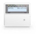 SATEL Manipulator LCD (white illumination, czytnik kart zbliżeniowych 125 kHz) INT-KLCDR-W