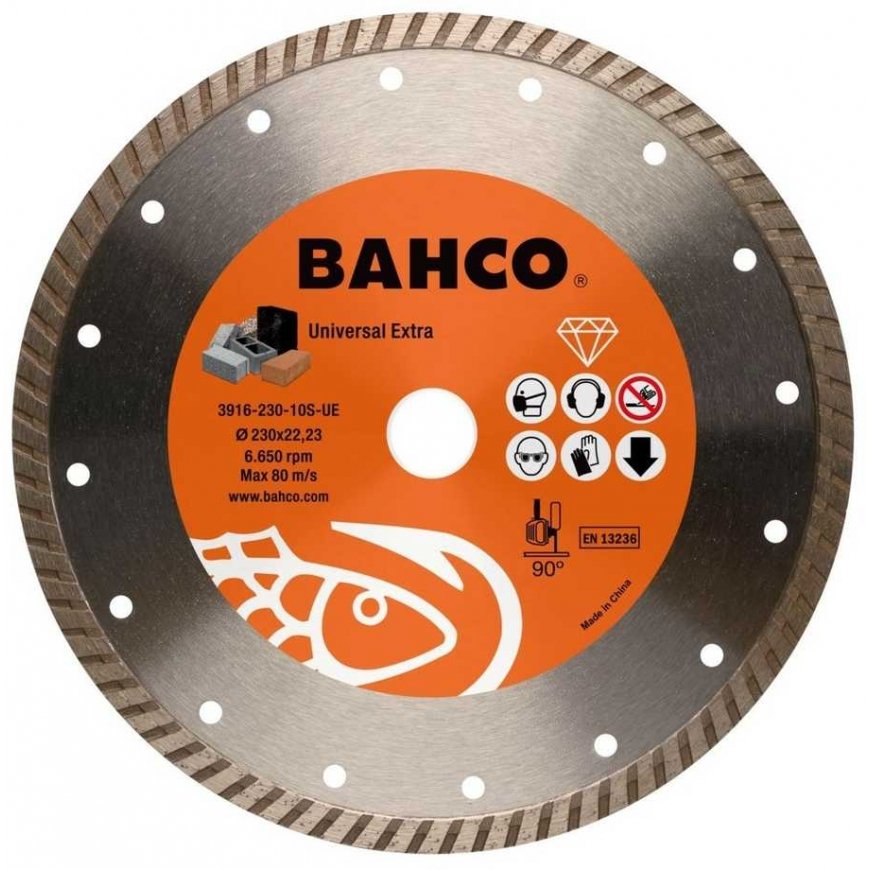 Diamond disc for concrete, turbo, Bahco 125x2.5x22.23mm