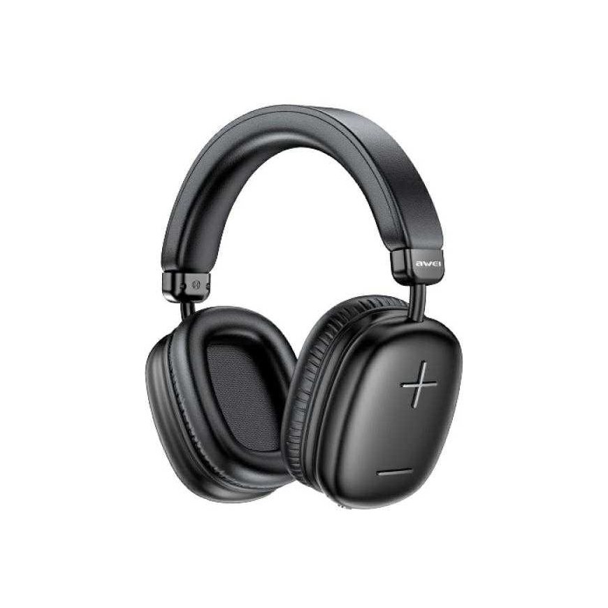 AWEI headphones Bluetooth AT6 black