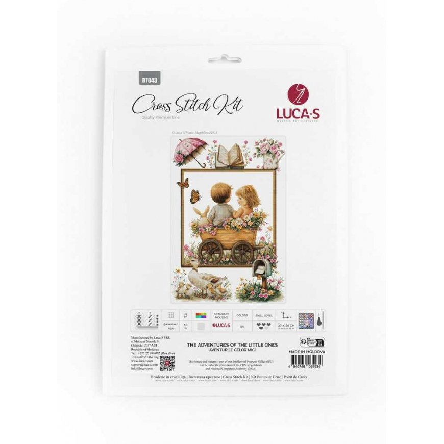 luca S Embroidery kit 27x38cm SB7043 – 2