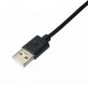 Akyga AK-USB-11 USB cable USB 2.0 1.8 m USB A 2 x USB A Black Akyga AK-USB-11 USB cable USB 2.0 1.8 m USB A 2 x USB A Black
