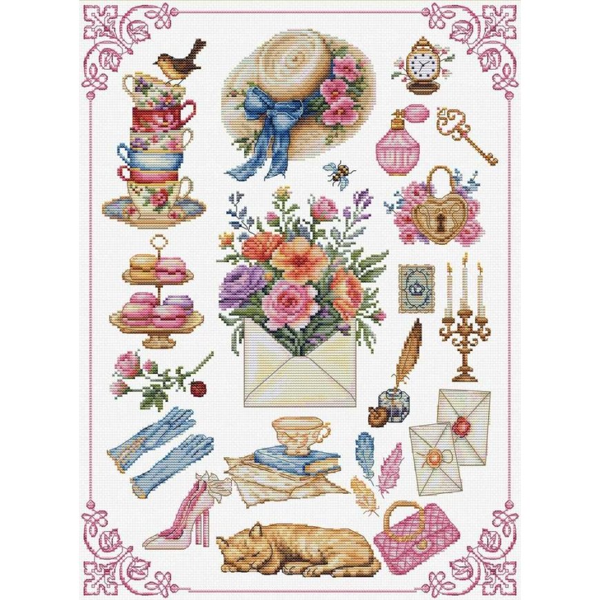 luca S Embroidery kit 24x33cm SB7041