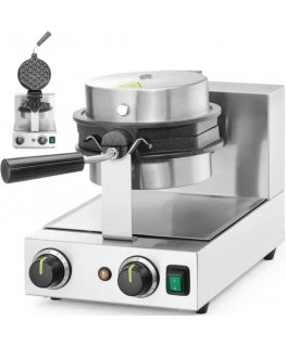 Hendi Rotary waffle maker for bubble waffles, diam. 170mm 1500W