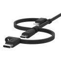 Belkin BOOST CHARGE USB-kaapeli 1 m USB A USB C/Micro-USB B/Lightning musta Belkin BOOST CHARGE USB-kaapeli 1 m USB A USB C/Micro-USB B/Lightning musta