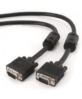 Gembird CC-PPVGA-5M-B VGA-kaabel VGA (D-Sub) Must