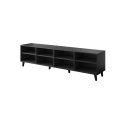 Cama RTV spintelė ETNA 200x42x52 juoda matinė Cama RTV spintelė ETNA 200x42x52 juoda matinė