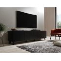 Cama RTV spintelė ETNA 200x42x52 juoda matinė Cama RTV spintelė ETNA 200x42x52 juoda matinė