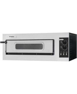 Electric oven Prismafood 1 chamber pizza oven for 1 pizza, diameter 45 cm BASIC 1/50 VETRO 4000 W