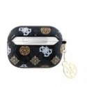 Guess PU 4G Peony Charm Case for AirPods 1|2 Black Guess PU 4G Peony Charm Case for AirPods 1|2 Black