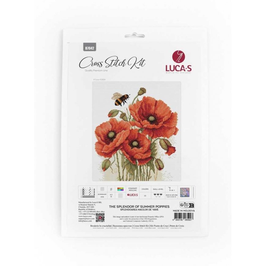 luca S Embroidery kit 24.5x27cm SB7042 – 2